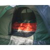 Outwell Cloud 3 Three Room Dome Tent for 3 Persons, Green | Outwell