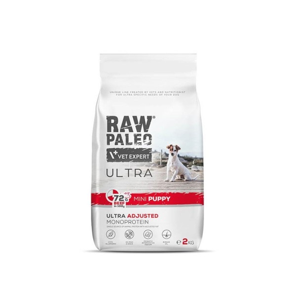 RAW PALEO Ultra Mini Puppy Beef ...