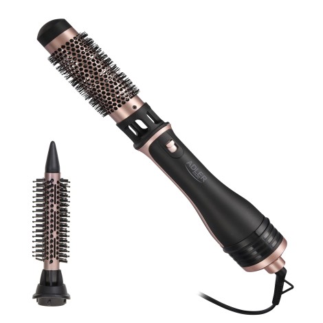 Adler Hair Styler AD 2026, Number of heating levels 2, 1200 W, Black | Adler | Hair Styler | AD 2026 | Barrel diameter 21/38 mm | 1200 W | Black