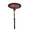 SUNRED | Heater | SMQ2000A, Elekra Quartz Standing | Infrared | 2000 W | Black | IP34