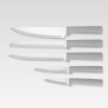 Maestro MR-1412-GREY Knife set with block + Cutting board set Gray