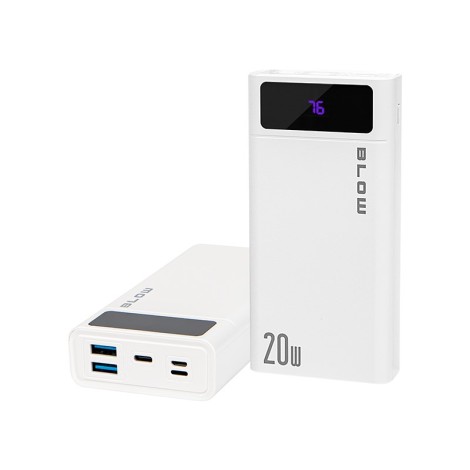 Power Bank 20000mAh QC+PD 20W + lightning PB20E