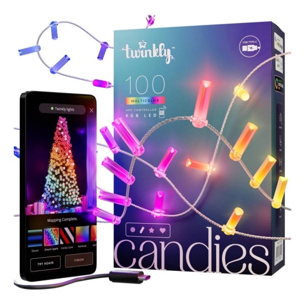 Twinkly Candies LED Christmas tree lights ...