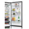 Candy Refrigerator | CNCQ2T620EB | Energy efficiency class E | Free standing | Combi | Height 205 cm | No Frost system | Fridge net capacity 289 L | Freezer net capacity 120 L | Display | 38 dB | Black