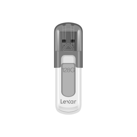 Lexar | Flash drive | JumpDrive V100 | 128 GB | USB 3.0 | Grey