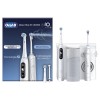 Oral-B Electric Toothbrush | iO6 & OxyJet | Rechargeable | For adults | Number of brush heads included 2 | Number of teeth brushing modes 5 | White