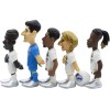 Set of 5 figurines + ball Cms Real Madrid CF Minix 7 cm