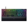 Razer | Mechanical Gaming Keyboard | BlackWidow V4 | Black | Mechanical Gaming Keyboard | Wired | Nordic | N/A g | Green Mechanical Switches (Clicky)