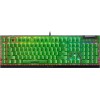 Razer BlackWidow V4 X | Gaming keyboard | Wired | US | Minecraft Edition | Razer Green Mechanical Switches (Clicky)