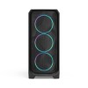 Fractal Design Meshify 3 | Black RGB TG Light Tint | Mid-Tower | Power supply included No | ATX