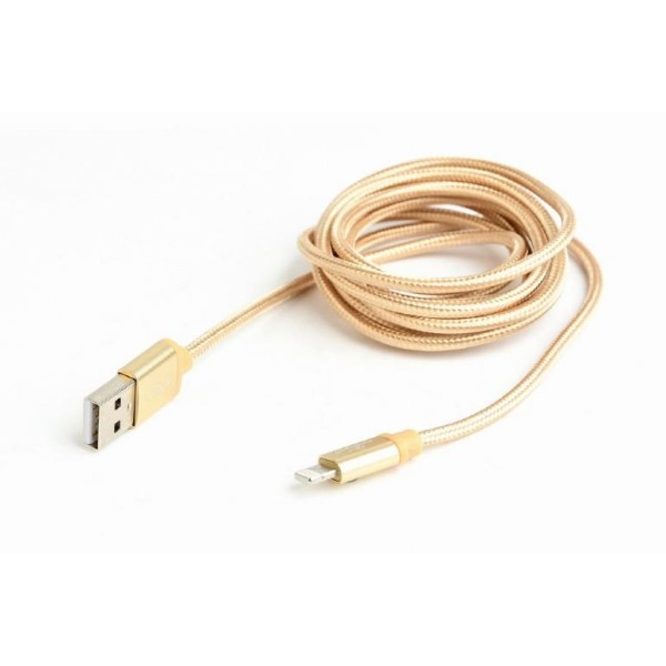 CABLE LIGHTNING TO USB2 1.8M/CCB-MUSB2B-AMLM-6-G GEMBIRD