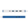 Hyper HyperDrive Flex 8 Port USB-C Hub, Blue | Hyper
