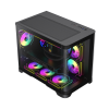 Gamemax Case | HYPE-M BK | Black | Micro | Power supply included No