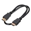 CABLE HDMI-HDMI 0.5M V2.0 BLK/CC-HDMI4-0.5M GEMBIRD