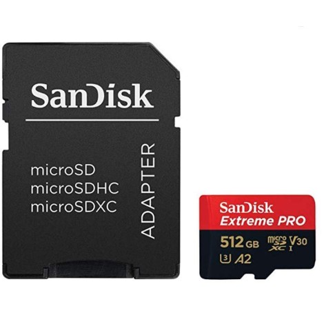 MEMORY MICRO SDXC 512GB UHS-I/W/A SDSQXCD-512G-GN6MA SANDISK