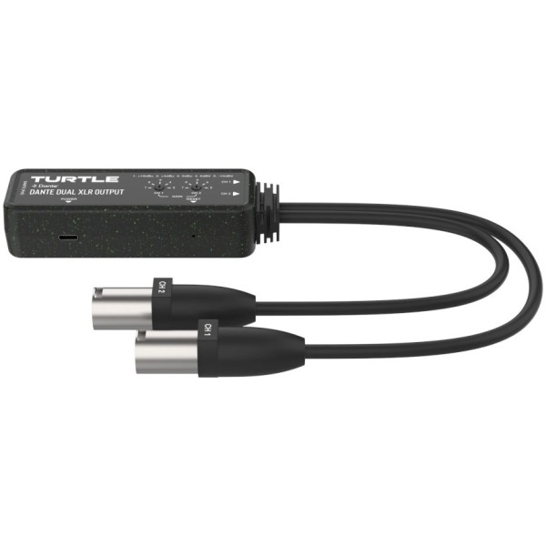 Turtle 2CH Analog XLR Output Dante ...