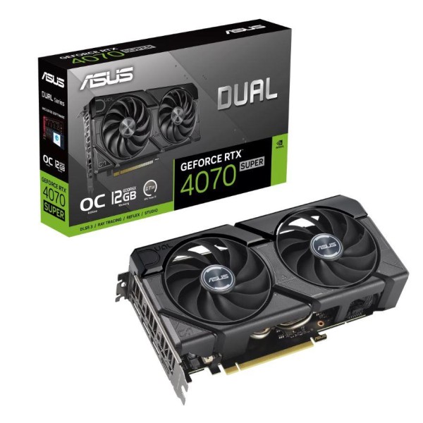 Graphics Card|ASUS|NVIDIA GeForce RTX 4070 SUPER|12 ...