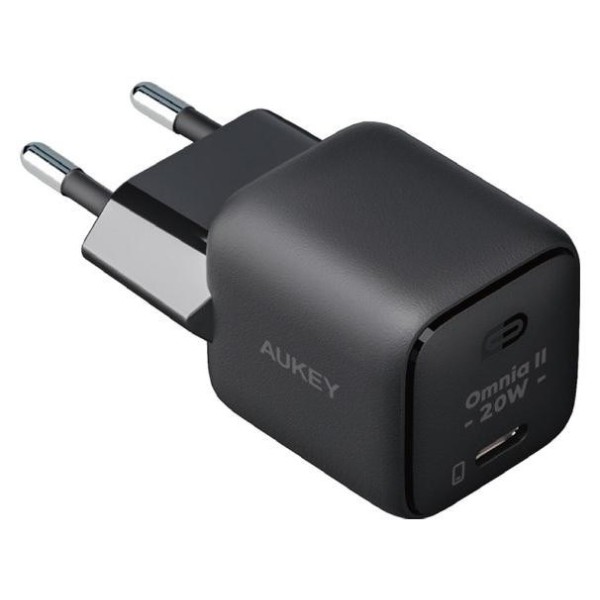 AUKEY WALL CHARGER GAN, USB-C, 20W
