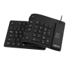 Logilink | Flexible waterproof Keyboard USB + PS/2 | ID0019A | Flexible keyboard | Wired | DE | Black