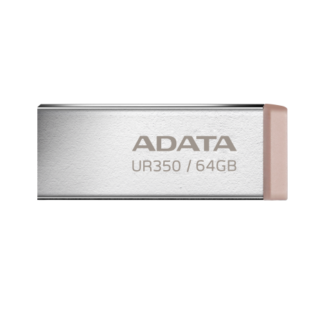 ADATA | USB Flash Drive | UR350 | 64 GB | USB 3.2 Gen1 | Brown