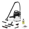 Vacuum Cleaner|KARCHER|Input power 1000 W|Dust capacity 4 L|Drum vacuum|Cleaning type Dry&wet|Dust container Bagless|Colour Black/Grey/White|1.081-155.0