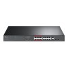 Switch|TP-LINK|Desktop/pedestal|16x10Base-T / 100Base-TX|2x10/100/1000BASE-T/SFP combo|PoE+ ports 16|192 Watts|TL-SL1218MP