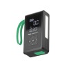 Green Cell CJSGC03 power bank Lithium-Ion (Li-Ion) 8000 mAh Black, Light Green