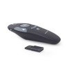 Gembird | Wireless presenter with laser pointer | WP-L-01 | Black | Depth 25 mm | Height 105 mm | Red laser pointer. 4 buttons to control most used PowerPoint presentation functions. Interface: USB. Presenter control distance: up to 10 m. | Yes | Weight 6