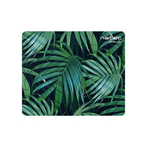 Natec Mouse Pad, Photo, Modern Art - Palm Tree, 220x180 mm | Natec | Mouse Pad | Modern Art - Palm Tree | Black