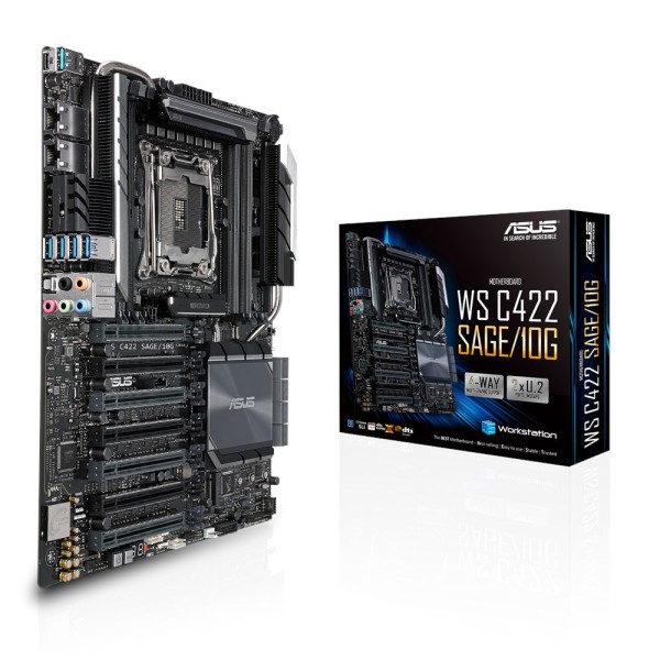 ASUS WS C422 SAGE/10G Intel® C422 ...