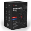 SAVIO VORTEX X2 BLACK CPU Cooler