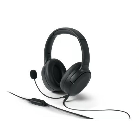 Muse M-212 CH Headphones with microphone, Wired, Black | Muse