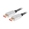 Lanberg DisplayPort M/M Cable 20 PIN V1.4 1M 8K 60HZ Black | Lanberg