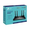 Wi-Fi 6 Router | Archer AX1500 | 802.11ax | 1201+300 Mbit/s | 10/100/1000 Mbit/s | Ethernet LAN (RJ-45) ports 4 | Mesh Support No | MU-MiMO Yes | Antenna type Fixed