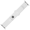 Fixed | Sporty Strap Set for Apple Watch 38/40/41 mm | 160-225 mm | White | Silicone