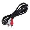 Gembird 1.5m, 3.5mm/2xRCA, M/M audio cable Black, Red, White