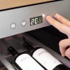 Caso | Wine cooler | WineComfort 660 Smart | Energy efficiency class G | Free standing | Height 103.5 cm | Total net capacity 178 L | Display | Black