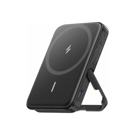 Anker 322 MagGo Power Bank with Holder | A1618G11 | 5000 mAh | Black