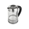 Adler AD 1247 NEW electric kettle 1.7 L 2200 W Black, Stainless steel, Transparent