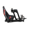 Next Level Racing Aluminium Simulator Cockpit, Wheel Plate Edition | GTElite Lite | Black