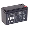 BATTERY 12V 7AH VRLA/FGB7-12 EMU