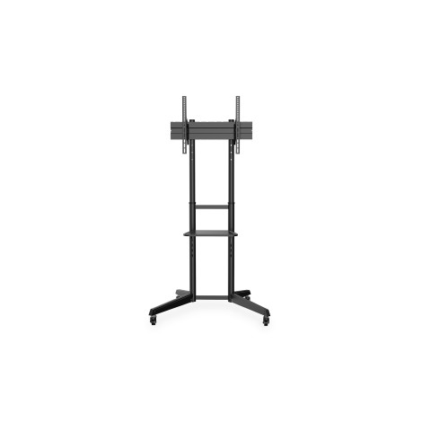 DIGITUS TV Cart with shelf 37-70inch bk