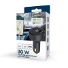 MOBILE CHARGER CAR USB 2PORT/TA-UC-AC2PD30LCD-CAR01 GEMBIRD