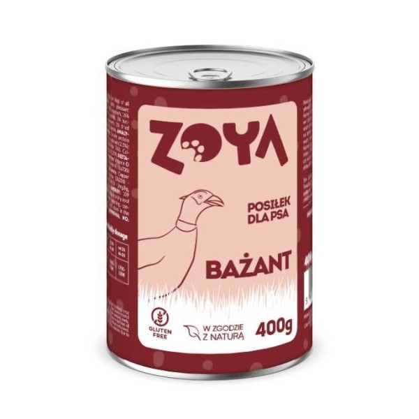 ZOYA Pheasant - wet dog food ...