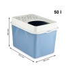 ROTHO Berty Eco Blue - cat litter box