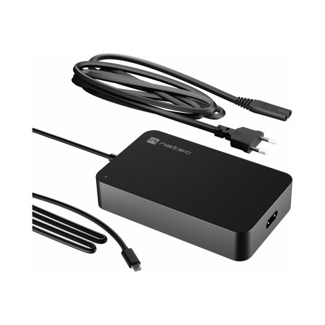 Natec | USB Charger 65W | Grayling | Black