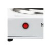 Tristar | Free standing table hob | KP-6245 | Number of burners/cooking zones 2 | Rotary | White | Electric