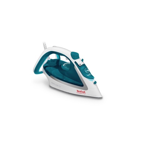 Tefal EasyGliss Plus FV5718 iron Dry & Steam iron Durilium soleplate 2400 W Turquoise, White