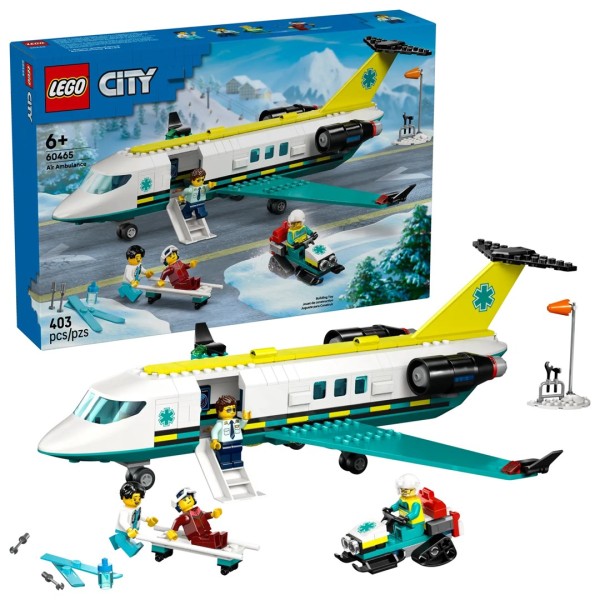 LEGO CITY 60465 Emergency Air Ambulance ...