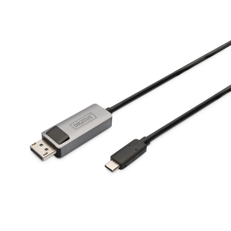 Digitus | Bi-directional Adapter Cable | DB-300334-020-S | USB-C to DP USB-C | Display Port